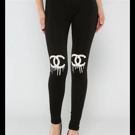 pantalone tuta donna cc chanel|chanel pants near me.